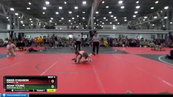 110 lbs Round 1 (6 Team) - Riker O`hearon, Dynasty vs Noah Young, Warhawks Black