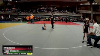 50 lbs Cons. Round 3 - Kane Sieberg, Maple River/USC vs Mason Zimmerman, Hastings