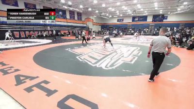 174 lbs Cons. Semi - Toren Vandenbush, Milwaukee School Of Engineering vs Preston Carlisle, Wisconsin-Eau Claire