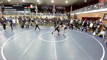 150 lbs Champ. Round 2 - Jose Ayala, Sunnyside vs Nolan Lofstedt, Mead