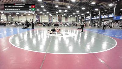 132 lbs Round Of 128 - Maximiliano Johnson, SC vs Austin Rohrbach, OH