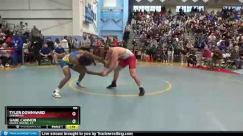 195 lbs Champ. Round 1 - Tyler Downward, Smyrna H S vs Gabe Cannon, Sussex Central H S