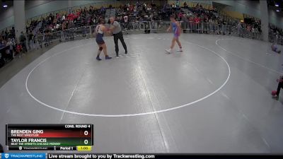 138 lbs Cons. Round 4 - Brenden Ging, The Best Wrestler vs Taylor Francis, Beat The Streets Chicago-Midway