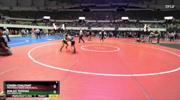 Rookie 3-5 76 Cons. Round 1 - Cohen Chalfant, Midlothian Miners Wrestling Cl vs Shiloh Thomas, Flex Wrestling