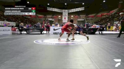 Cons. Round 4 - Azuan Gonzales-Rice, Inland Elite Wrestling Club vs Landin Arguelles