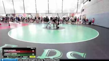 63 lbs Quarterfinal - Evan Borges, Idaho Falls Wrestling Club vs Joshua Aston, Bonneville Wrestling Club