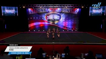 Texas Storm Athletics - Fire [2024 L3 Senior - D2 - Small Day 2] 2024 Cheer Power Southern Nationals