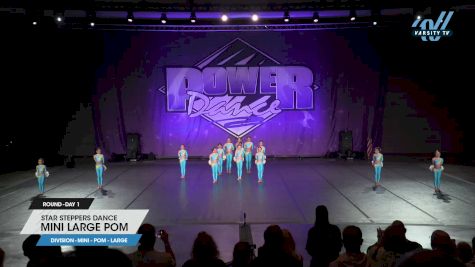 Star Steppers Dance - Mini Large Pom [2025 Mini - Pom - Large Day 1] 2025 Power Dance Grand Nationals