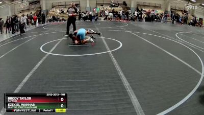 101 lbs 3rd Place Match - Brody Taylor, Rampage vs Ezekiel Wahhab, Beat The Streets Baltimore