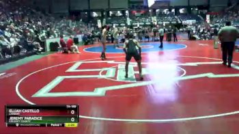 7 lbs Quarterfinal - Jeremy Paradice, Colquitt County vs Elijah Castillo, Lambert