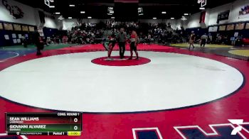 175 lbs Cons. Round 1 - Giovanni Alvarez, Banning vs Sean Williams, Lakewood