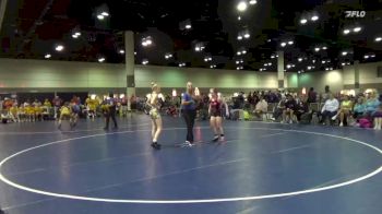 105 lbs Round 4 (16 Team) - Gable Hemann, Iowa Despicables vs Heather Crull, Charlie`s Angels-IL Blk