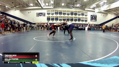 175 lbs Cons. Round 4 - Trevor Dick, Walsh Jesuit vs Nolan Foster, Jackson