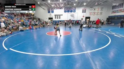 75 lbs Cons. Round 3 - Moises Vega, Centennial Middle School vs Jonathan Johnson, Douglas Middle School