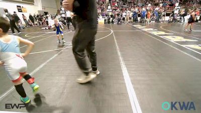 37-40 lbs Consi Of 8 #2 - Karsyn Filby, Collinsville Cardinal Youth Wrestling vs Flint Fields, Tiger Trained Wrestling