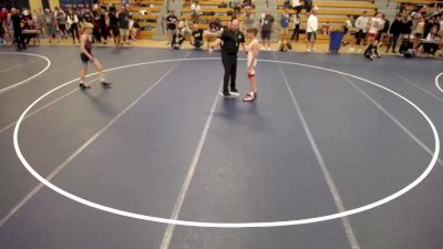 106 lbs 5th Place Match - Max Schroeder, WI vs Mason Bruber, NE