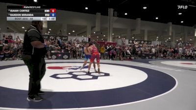 60 lbs 3rd Place Match - Isaiah Cortez, Daniel Cormier Wrestling Club vs Randon Miranda, NYAC