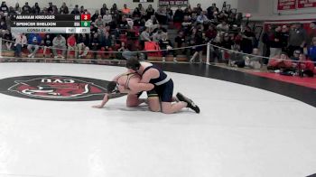 190 lbs Consi Of 4 - Abaham Kreuger, Lamoille vs Spencer Sheldon, Burr & Burton