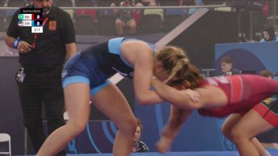 61 kg 1/2 Final - Aruzhan Bakytnur, Kazakhstan vs Landri Von Gonten, United States