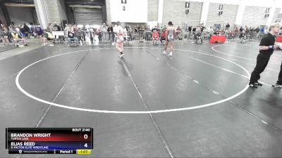 175 lbs Cons. Round 2 - Brandon Wright, Turtle Lake vs Elias Reed, X-Factor Elite Wrestling