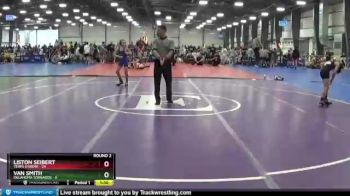 88 lbs Round 2 (6 Team) - Liston Seibert, Terps Xtreme vs Van Smith, Oklahoma Tornados