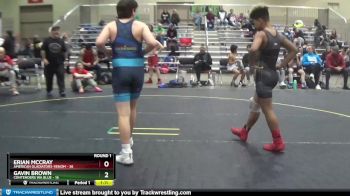 140 lbs Round 1 (6 Team) - Erian McCray, American Gladiators-Venom vs Gavin Brown, Contenders WA Blue