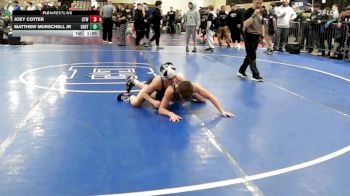 101 lbs Rr Rnd 4 - Joey Cotter, CTWHALE Orca - MSE vs Matthew Murschell Jr, Gentile Trained - MSE