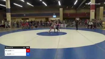 101 lbs Round Of 16 - Marley Lucio, Arizona vs Logan Smith, Maine Trappers Wrestling Club