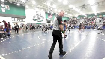 120 lbs Champ. Round 2 - Vance Guanga, Liberty (Winchester) vs Israel Morales, Walnut