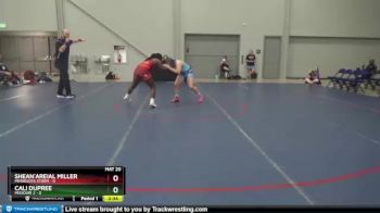 152 lbs 2nd Wrestleback (8 Team) - Shean`Areial Miller, Minnesota Storm vs Cali Dupree, Missouri 2