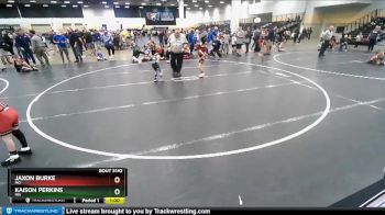 45 lbs Cons. Round 3 - Kaison Perkins, MN vs Jaxon Burke, MO