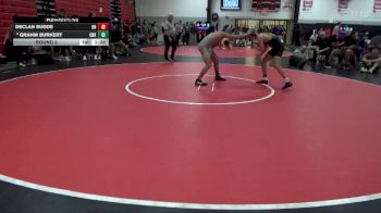 132 lbs Round 2 - Grahm Burkert, CR Kennedy vs Declan Budde, Dubuque Hempstead