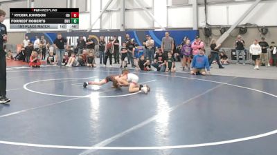 67 lbs 1st Place Match - Ryddik Johnson, Eastern Oregon Elite vs Forrest Roberts, Buzzsaw Wrestling Club