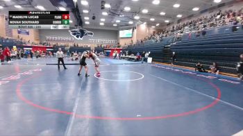 235 lbs Cons. Round 1 - Madelyn Lucas, Plano vs Novah Southard, Conroe