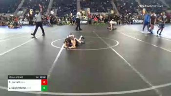 69 lbs Consolation - Brody Jarrell, Granite WC vs Viggo Saglimbene, Poway Elite