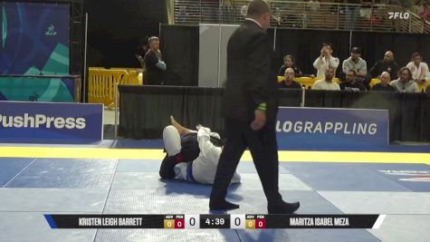Maritza Isabel Meza vs Kristen Leigh Barrett 2025 Pan Jiu Jitsu IBJJF Championship