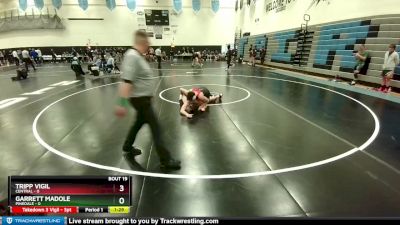 157 lbs Round 5 (10 Team) - Tripp Vigil, Central vs Garrett Madole, Pinedale