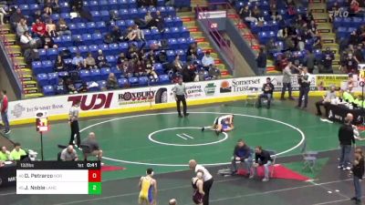 132 lbs Consi Of 32 #2 - Dane Petrarco, Norwin vs Jordan Noble, Lancaster