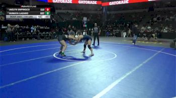 140 lbs Consolation - Jaelyn Unpingco, Clovis East (CS) vs Sumaya Lazaro, Northview (SS)