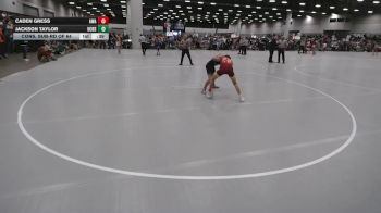 113 lbs Cons. Sub-rd Of 64 - Caden Gress, Aggressive Wrestling Academy vs Jackson Taylor, Union County High School Wrestling