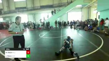 50 lbs Quarterfinal - Wayne Bajza, Bald Eagle Wrestling vs Jaren Mann, Rbwc