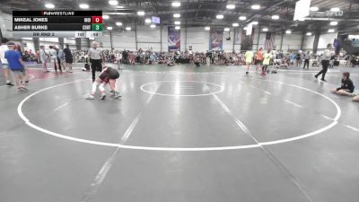 75 lbs Rr Rnd 3 - Mikeal Jones, Indiana Outlaws Maroon vs Asher Burke, Central PA