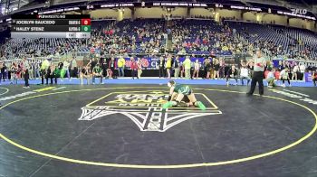 Girls-110 lbs 3rd Place Match - Jocelyn Saucedo, South Haven Hs Girls vs Haley Stenz, Alpena Hs Girls