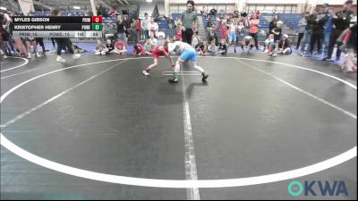 58 lbs Rr Rnd 4 - Myles Gibson, Prime Wrestling vs Kristopher Henry, Powerhouse Gold