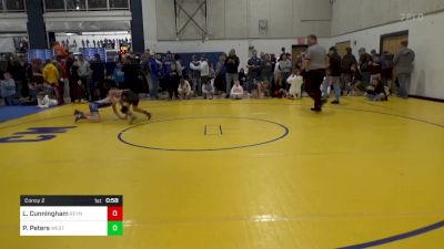 90 lbs Consy 2 - Landen Cunningham, Reynolds vs Phoenix Peters, Westshore W.C.