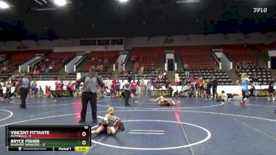 60 lbs Round 4 (6 Team) - Bryce Fisher, Basement Brawlers vs Vincent Fittante, Mi Pitbulls