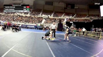 152-D2 Champ. Round 1 - OLIVIA TAYLOR, Parker High School vs Dani Vargas, Miami High Schoool