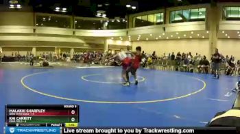 138 lbs Round 5 (8 Team) - Malakhi Sharpley, Ohio Titan Gold vs Kai Carritt, Iowa Gold