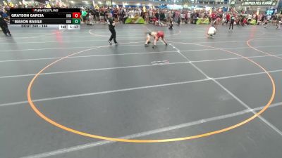 144 lbs Champ. Round 1 - Grayson Garcia, Unattached vs Mason Basile, Unattached