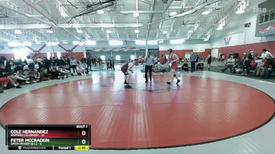 174 lbs Finals (2 Team) - Peter Mccrackin, Simon Fraser (B.C.) vs Cole Hernandez, Western Colorado